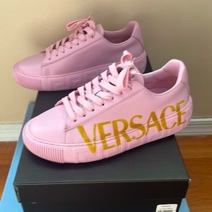 Pink Versace Sneakers